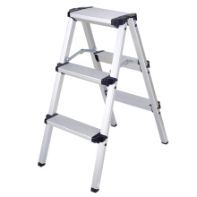 Escadas dobráveis ​​Feature and Domestic Ladders Tipo Banqueta dobrável em alumínio